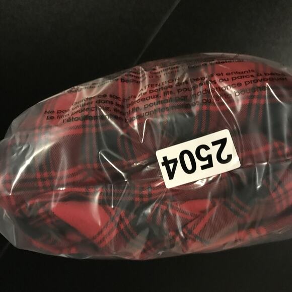 Lauren Ralph Lauren Pajama Set Womens Large Red Flannel Crest‎ Buffalo Plaid - Picture 15 of 15